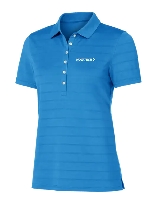 Callaway Womens Royal Blue Ventilated Polo w/Novatech Logo