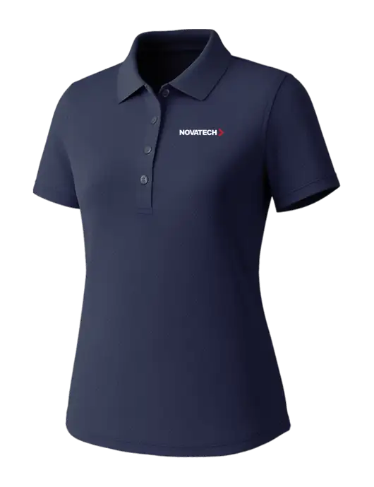 Callaway Womens Core Navy Performance Polo w/Novatech Logo