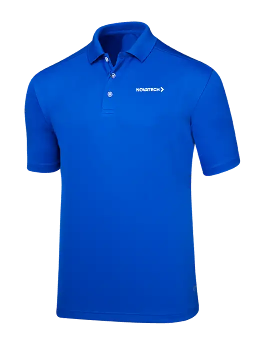 Callaway Core Royal Blue Performance Polo w/Novatech Logo