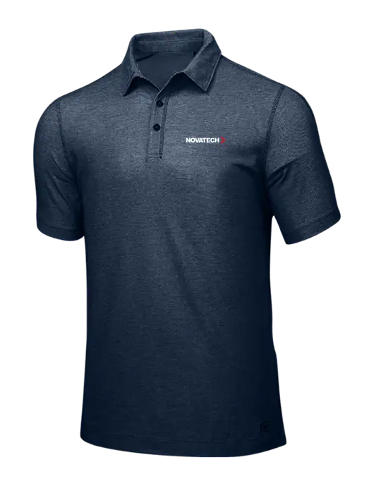 OGIO Navy ONYX Polo w/Novatech Logo