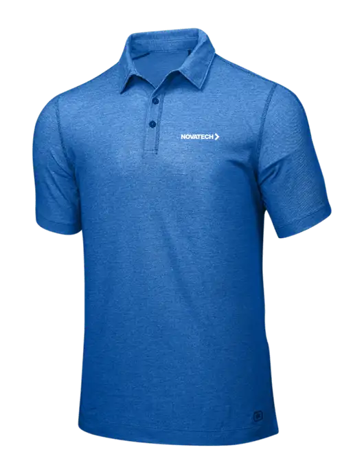 OGIO Royal Blue ONYX Polo w/Novatech Logo