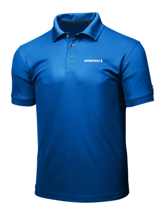 OGIO Royal Blue Caliber 2.0 Polo w/Novatech Logo