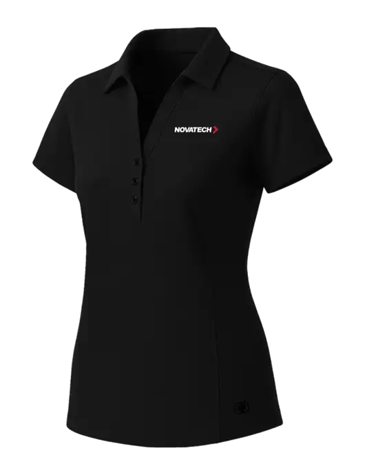 OGIO Womens Blacktop ONYX Polo w/Novatech Logo