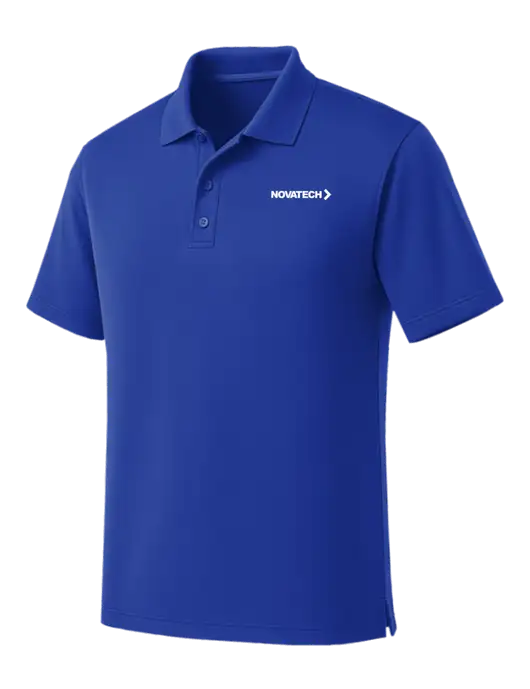 Dark Royal Dry Zone UV Micro Mesh Polo w/Novatech Logo