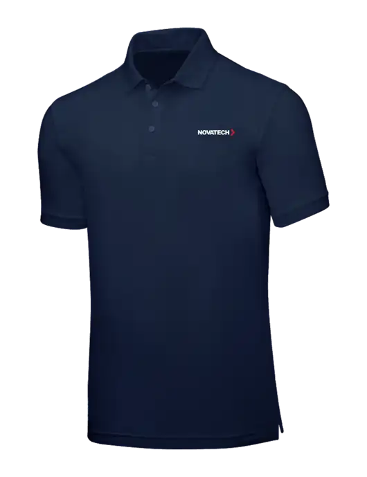 Navy Blue Core Classic Pique w/Novatech Logo