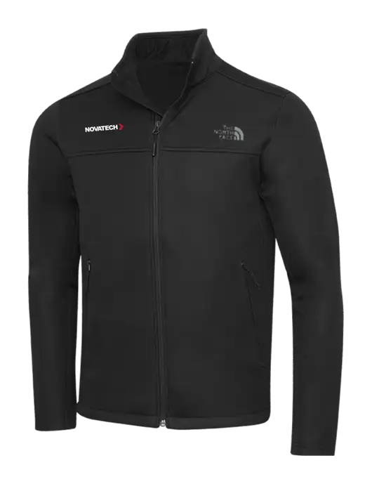 North Face Black Ridgewall Soft Shell Jacket w/Novatech Logo