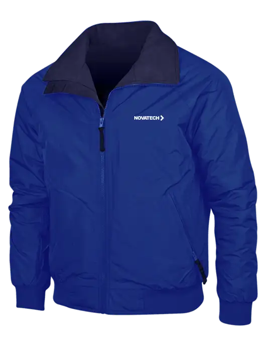 Dark Royal/Navy Classic Challenger Jacket w/Novatech Logo