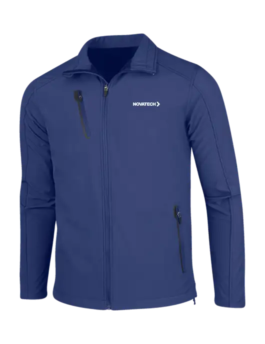 Dark Royal Welded Softshell Jacket w/Novatech Logo