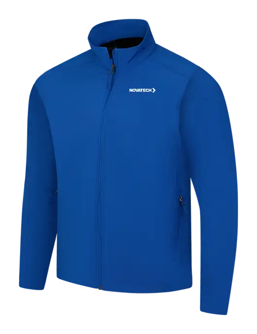 Dark Royal Core Soft Shell Jacket w/Novatech Logo