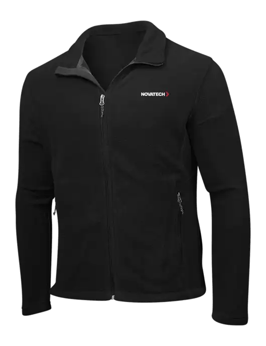 Black Fleece Jacket w/Novatech Logo
