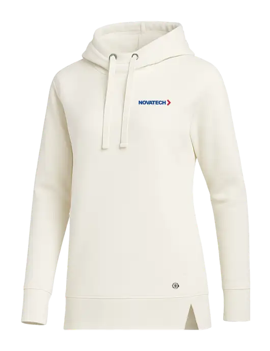 OGIO Ivory Luuma Pullover Fleece Hoodie w/Novatech Logo
