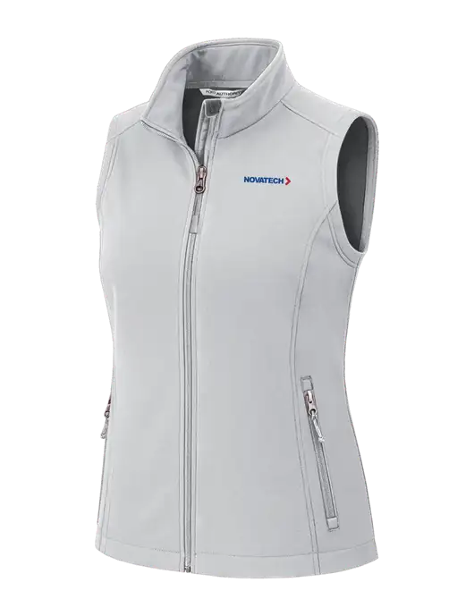 Marshmellow Womens Core Soft Shell Vest w/Novatech Logo