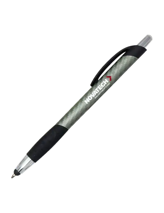 Sunray Gunmetal Stylus Pen w/Novatech Logo