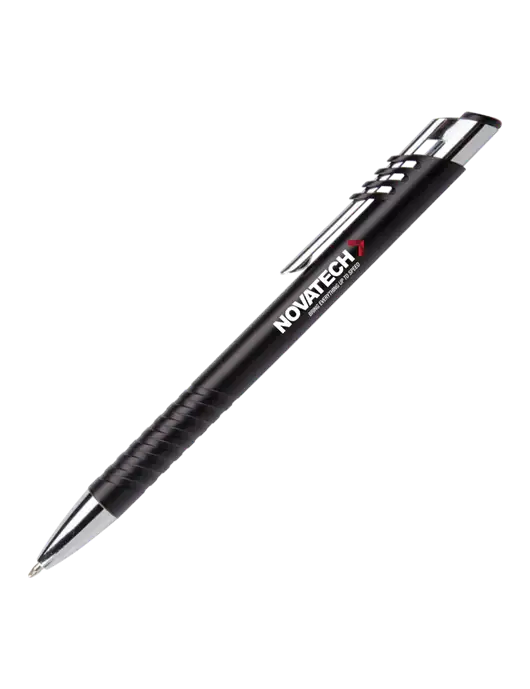 Schirhart Black Pen - Black Ink w/Novatech Logo