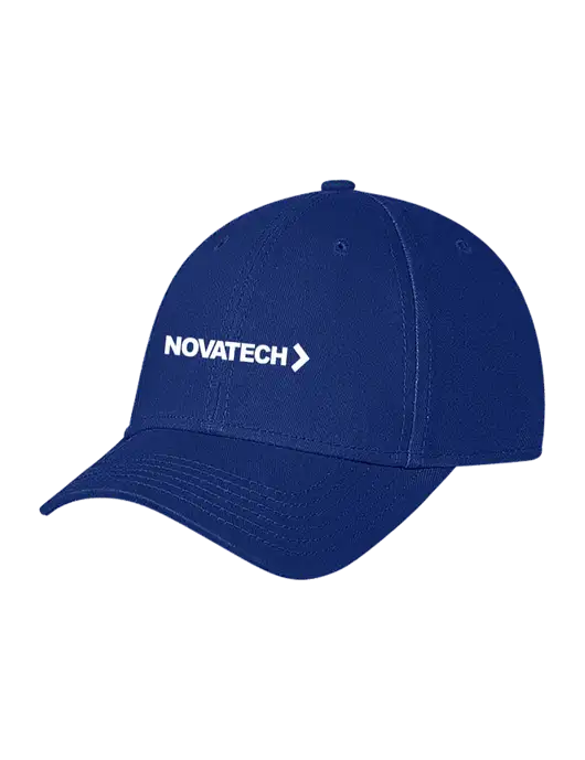 Royal Structured Soft Snap Closure Hook & Loop Cap w/Novatech Logo