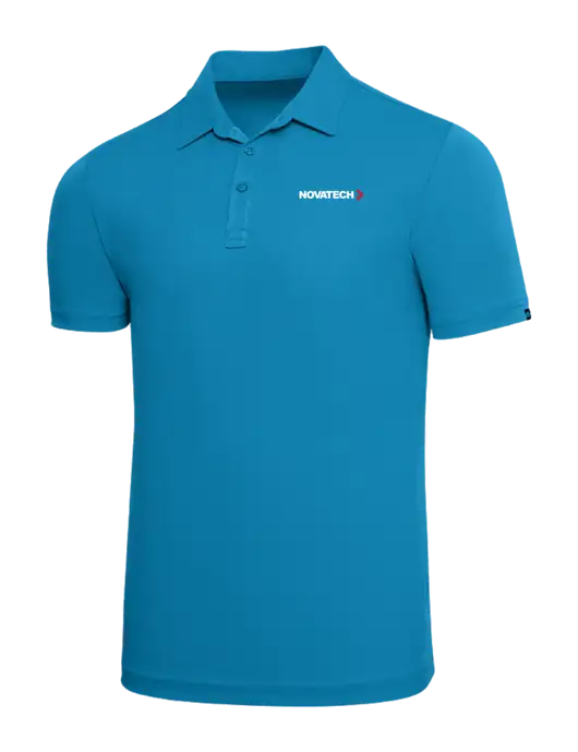 TravisMathew Sapphire Solid Oceanside Polo w/Novatech Logo