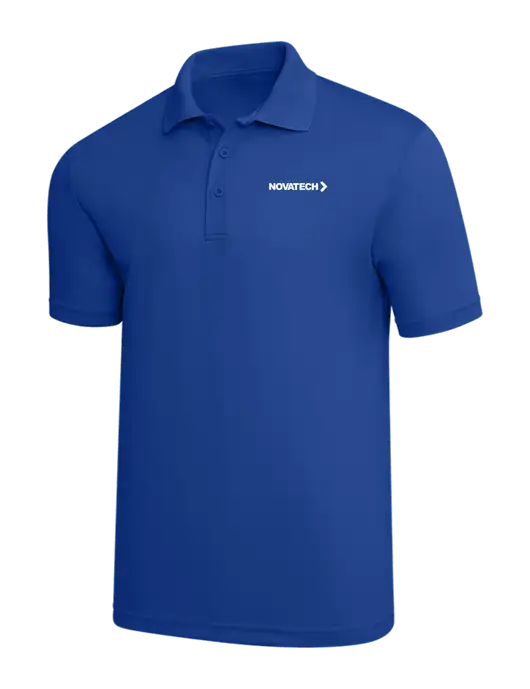 Dark Royal PosiCharge RacerMesh Polo w/Novatech Logo