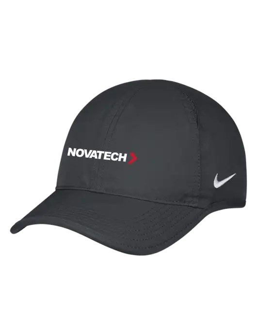 Nike Charcoal Featherlight Cap w/Novatech Logo