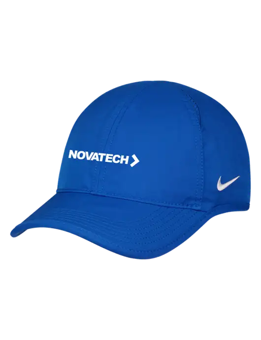 Nike Royal Featherlight Cap w/Novatech Logo
