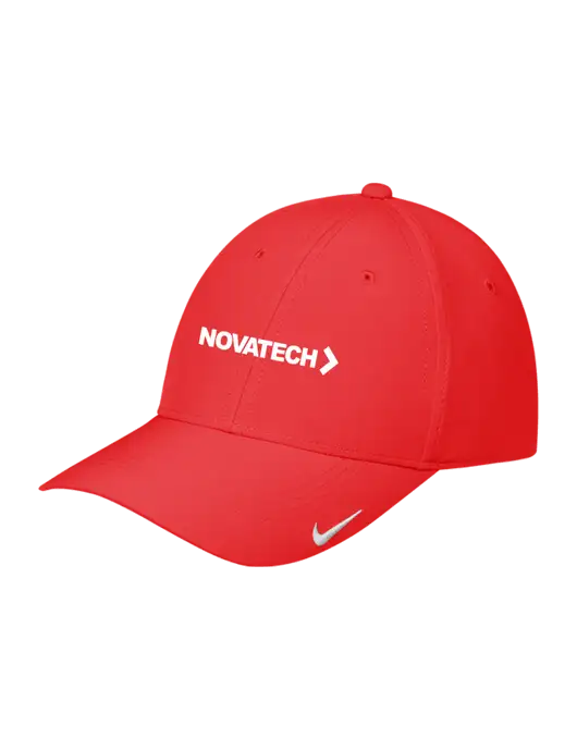 Nike Red Dri-FIT Legacy Cap w/Novatech Logo