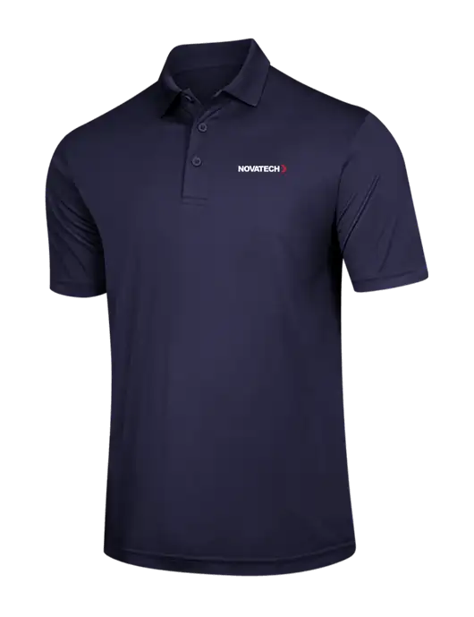 Navy PosiCharge Competitor Polo w/Novatech Logo