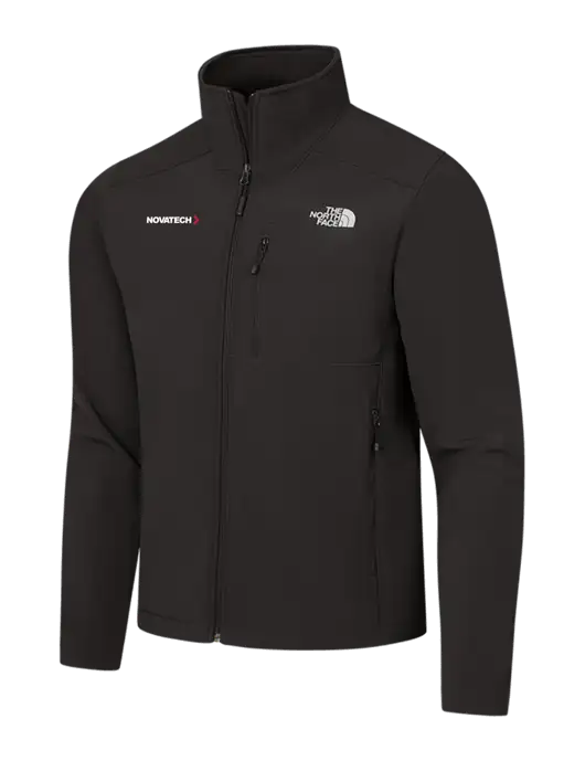 The North Face Black Apex Barrier Soft Shell Jacket w/Novatech Logo