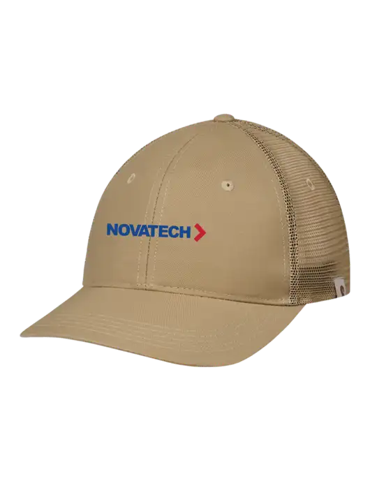 Carhartt Dark Tan Trucker Rugged Pro Series Cap w/Novatech Logo