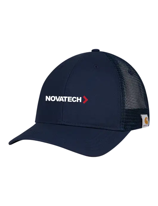 Carhartt Navy Trucker Rugged Pro Series Cap w/Novatech Logo