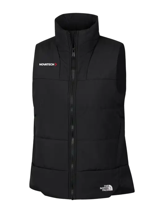The North Face Womens Black Everyday Insulated Vest w/Novatech Logo